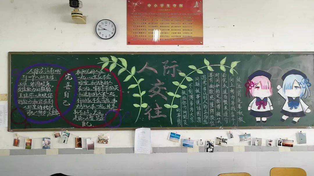 人际关系黑板报，构建良好的人际网络