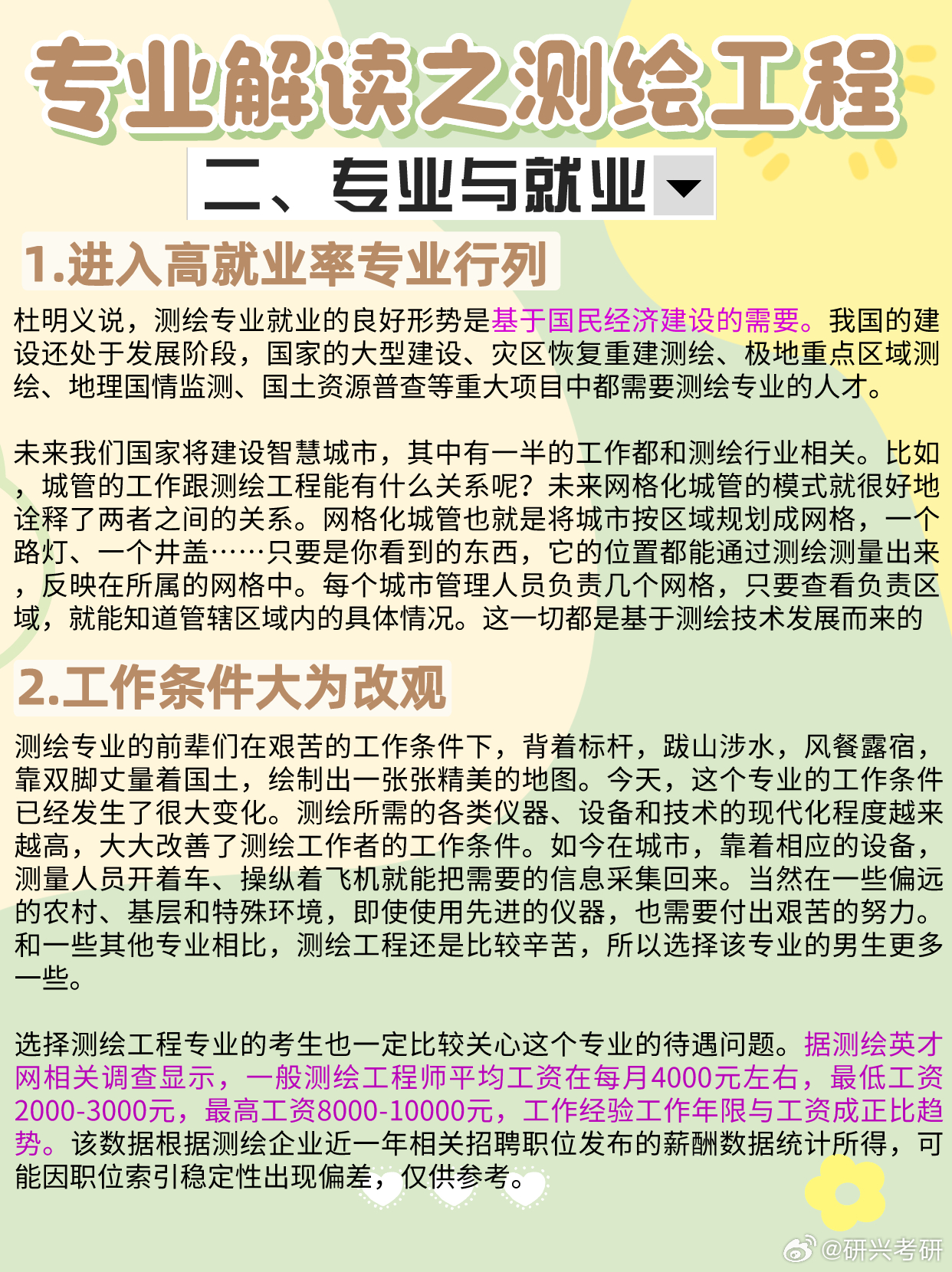 测绘专业职业评估