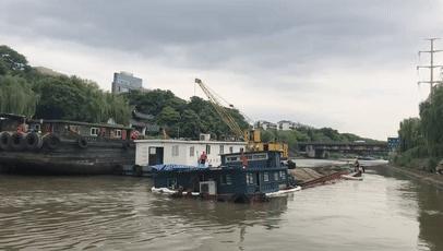 长江大型黄沙船，传统工艺与现代科技的完美结合