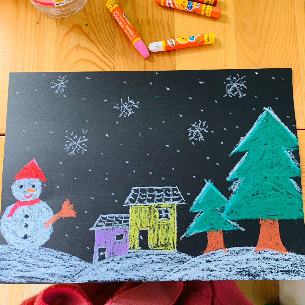 幼儿园美术雪景教案