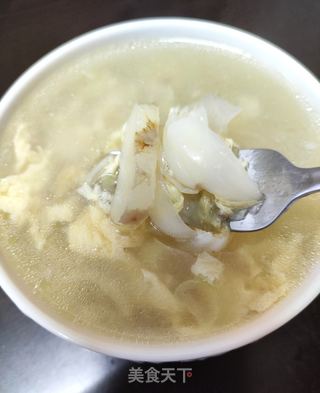 糯米蛋花汤，一道传统美味的家常做法