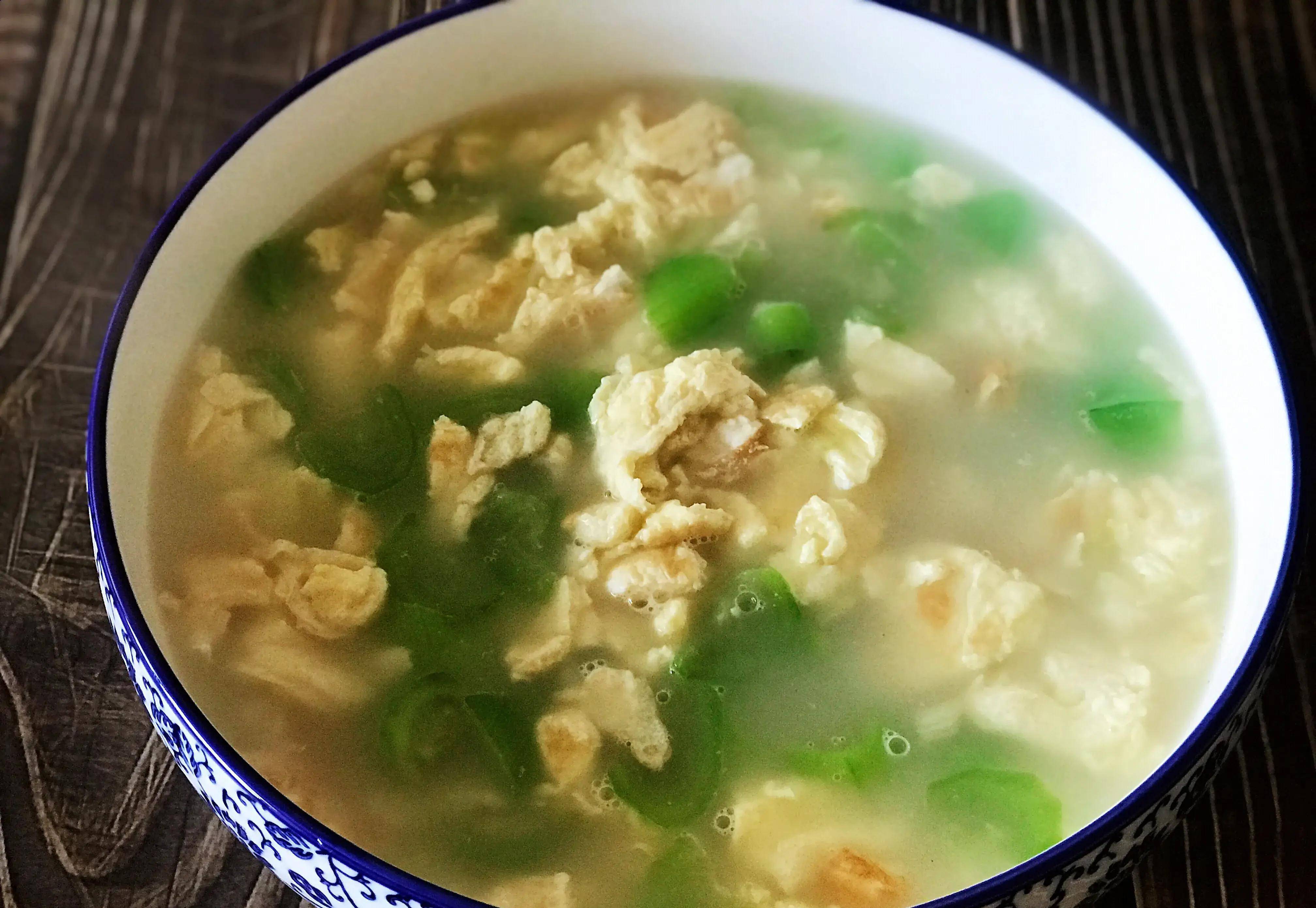 蛋花丝瓜汤，一道家常美味汤品的制作与品味
